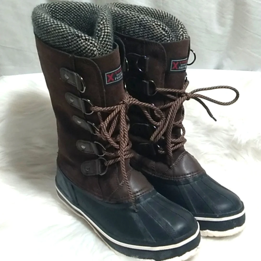 SALE! Xtreme Quality Footwear Leather Boots W/Waterproof/Removable Liner